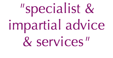 "specialist & impartial advice & services"